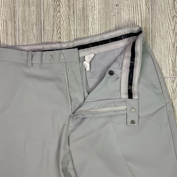 Callaway Performance Golf Shorts Men's 38 Gray Flat Front 10" Inseam - Picture 3 of 6